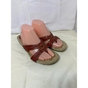 G.H. Bass & Co. Flip Flop Thong Sandals Size 10M Red Women’s